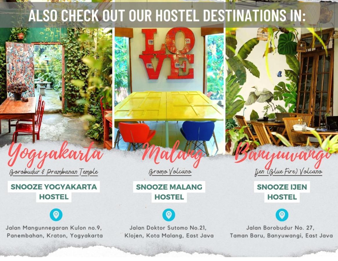 Snooze Ijen Hostel Бануванги Екстериор снимка